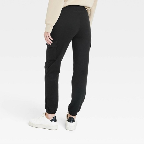 a new day Black Cargo Joggers - Picture 1 of 2